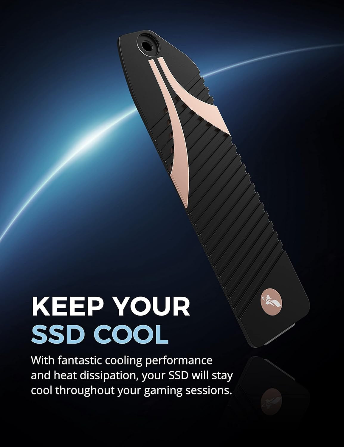 2TB Rocket 4 plus Nvme 4.0 Gen4 Pcie M.2 Internal Extreme Performance SSD + M.2 Nvme Heatsink for the PS5 Console (SB-RKT4P-PSHS-2TB)